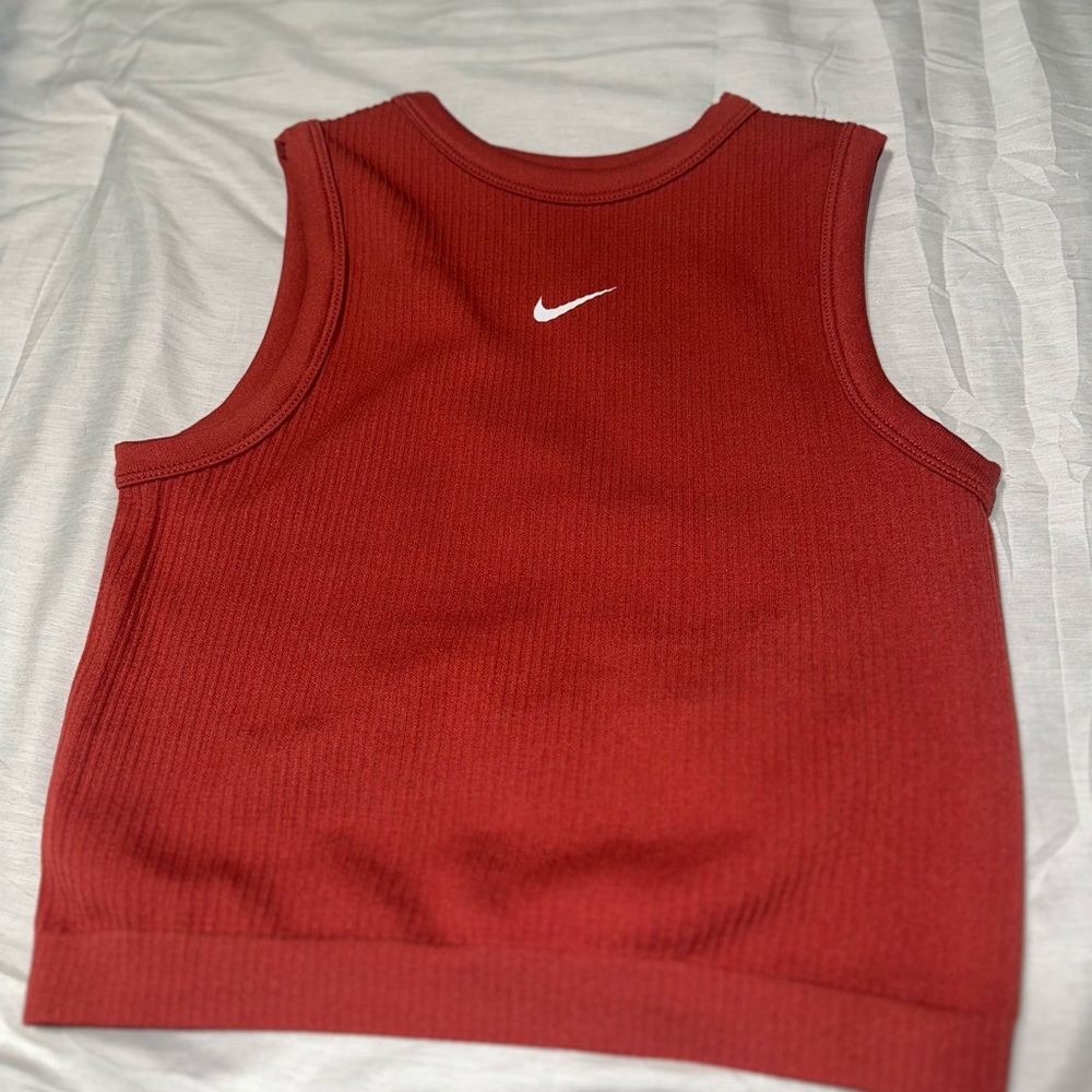 Nike Burgundy Sleeveless Top